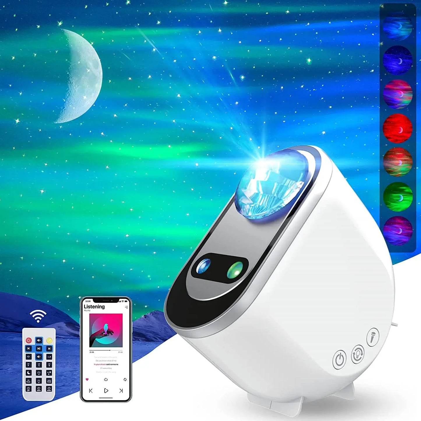 NovaGlow Galaxy Lamp