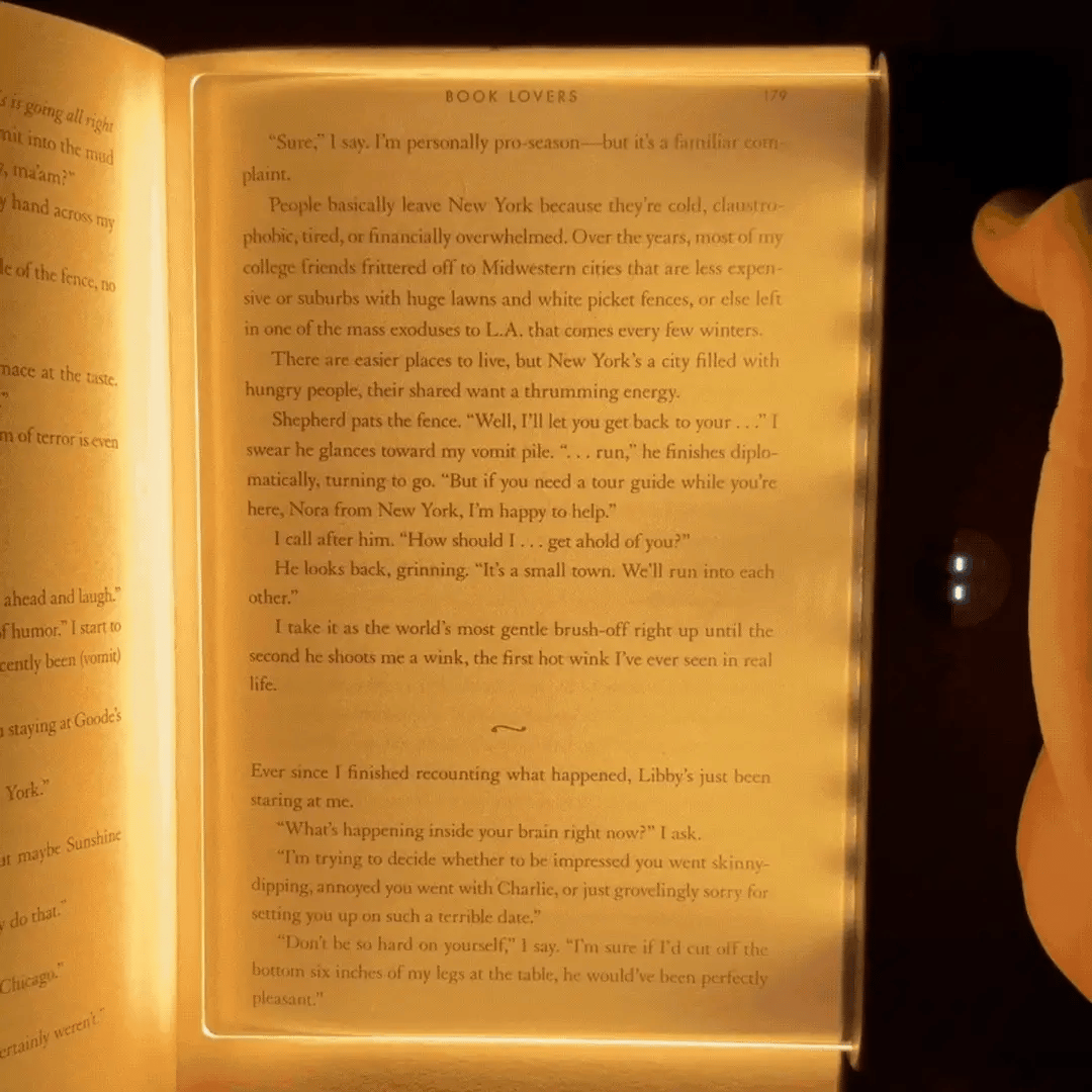 PageGlow LED Rechargeable Book Light