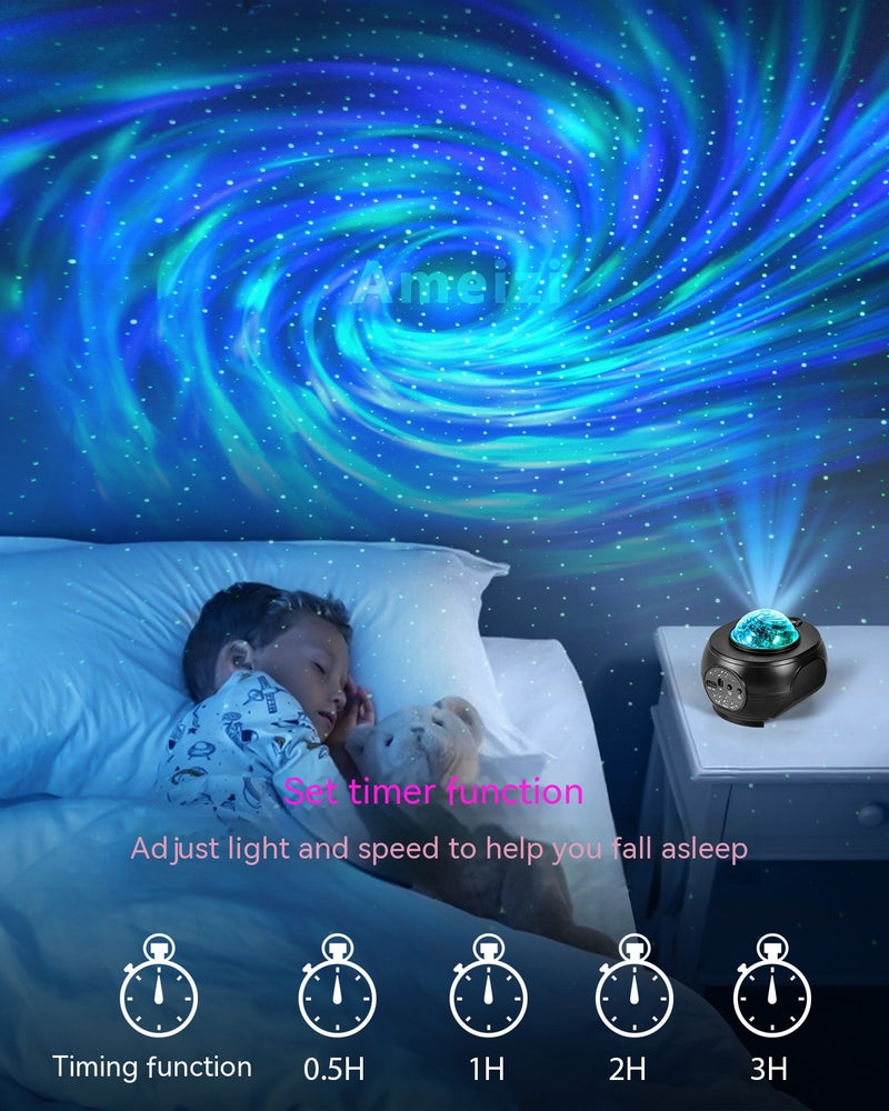 GalaxyGlow™ Music Night Lamp