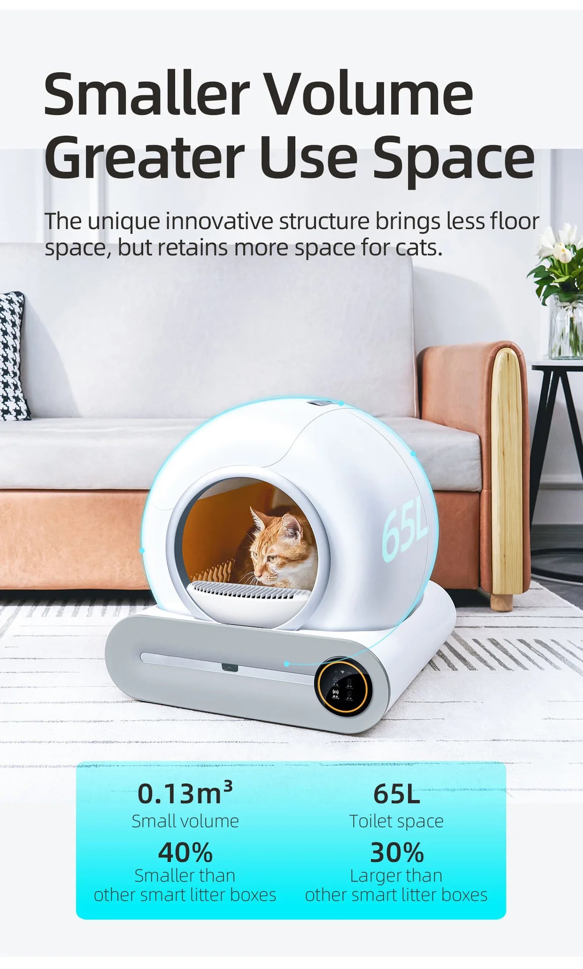 LitterVault Smart Self-Clean System