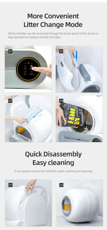 LitterVault Smart Self-Clean System