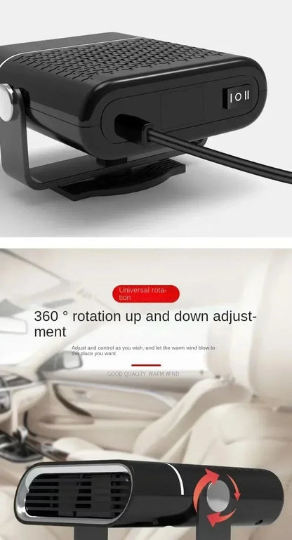 FrostFlow Portable Car Heater & Windshield Defroster