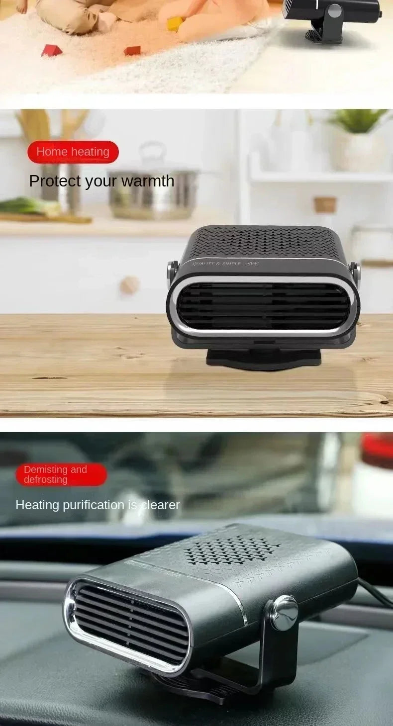 FrostFlow Portable Car Heater & Windshield Defroster