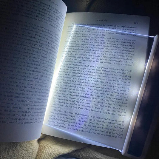 Battery Flat Panel LED Book Light