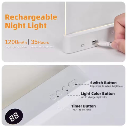 PageGlow LED Rechargeable Book Light