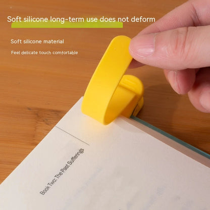 Automatic Silicone Bookmark — Self-Closing Page Keeper for Book Lovers