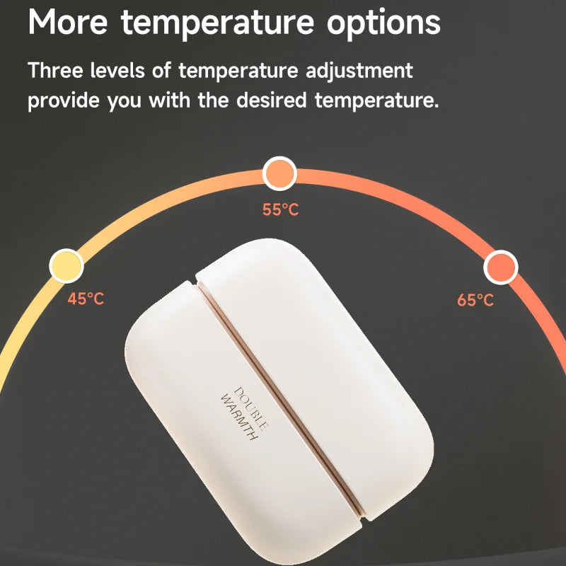 2-in-1 Magnetic Rechargeable Hand Warmers