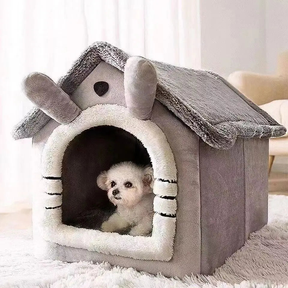 SnuggleDen Anxiety Relief Pet Bed