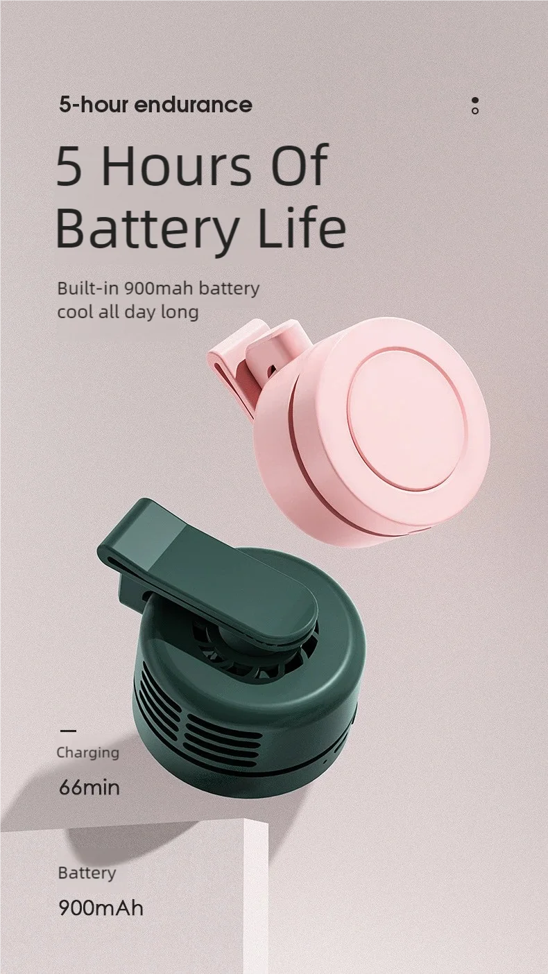 BreezeClip Mini Fan