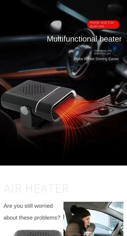 FrostFlow Portable Car Heater & Windshield Defroster