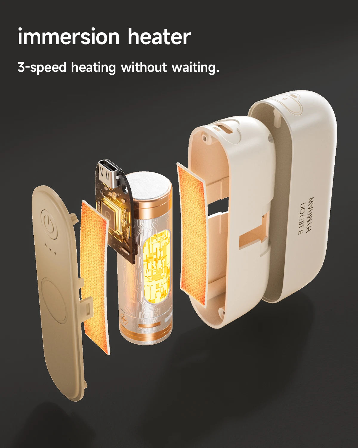 2-in-1 Magnetic Rechargeable Hand Warmers