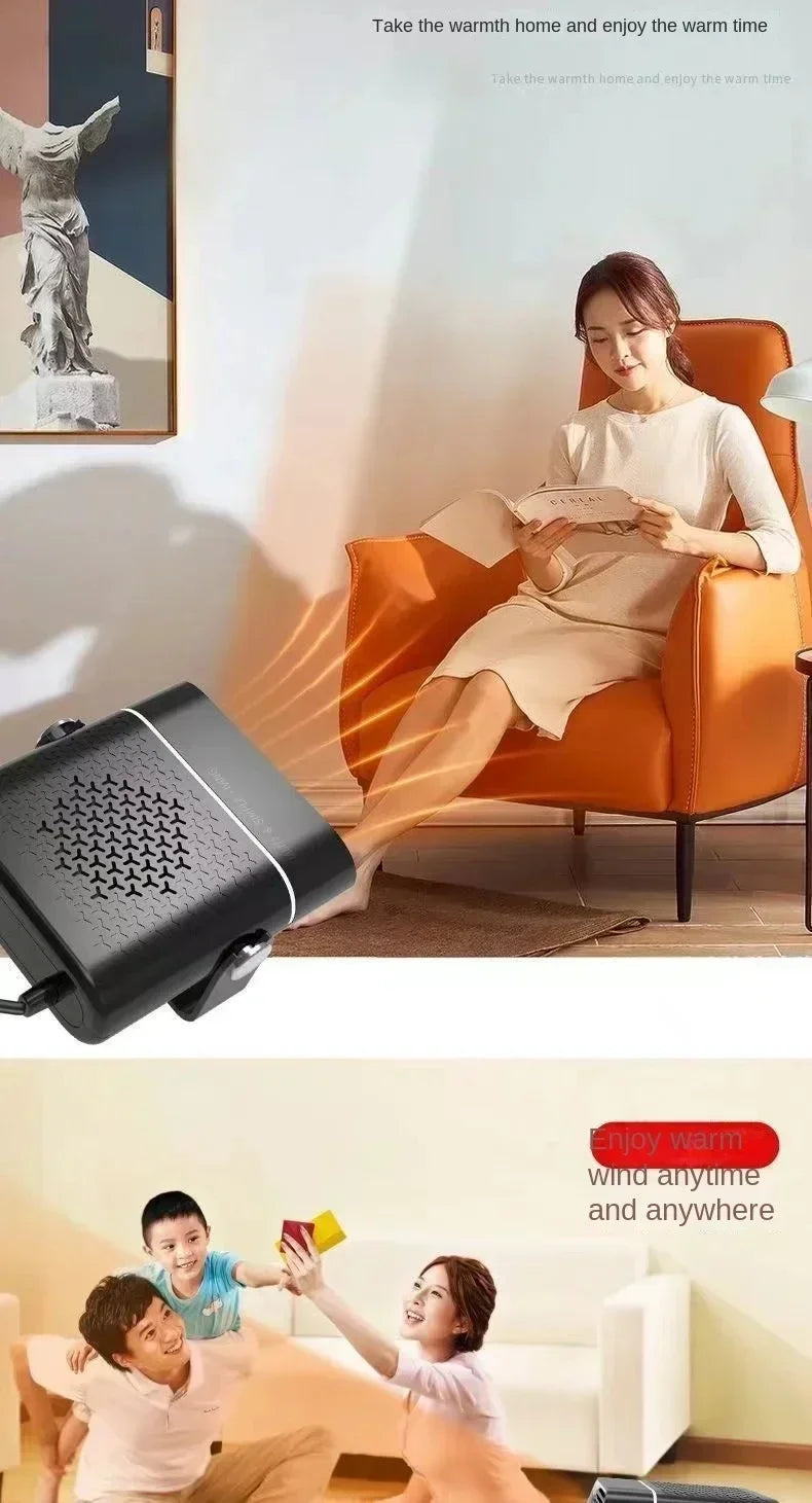 FrostFlow Portable Car Heater & Windshield Defroster