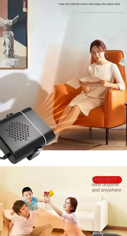 FrostFlow Portable Car Heater & Windshield Defroster