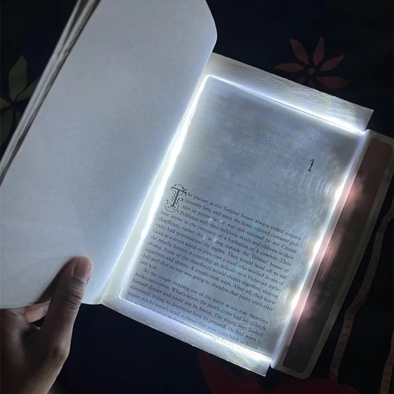 Battery Flat Panel LED Book Light