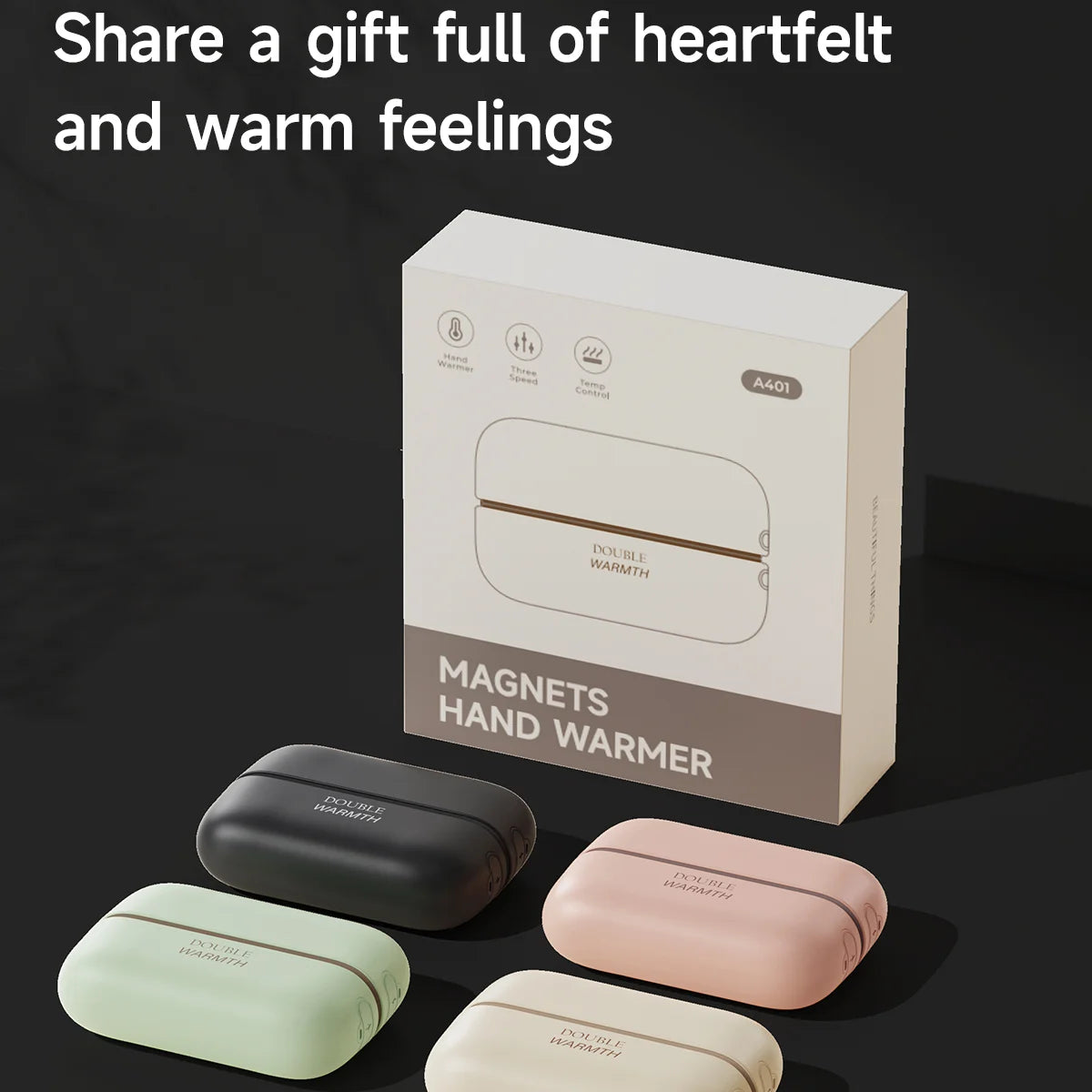 2-in-1 Magnetic Rechargeable Hand Warmers
