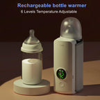 WarmGo™ Portable Wireless Baby Bottle Warmer