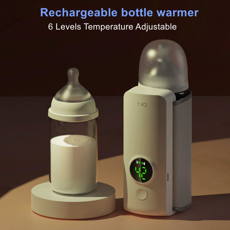 WarmGo™ Portable Wireless Baby Bottle Warmer