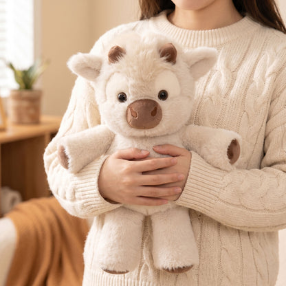 Coorie - Running Cow Plush Toy