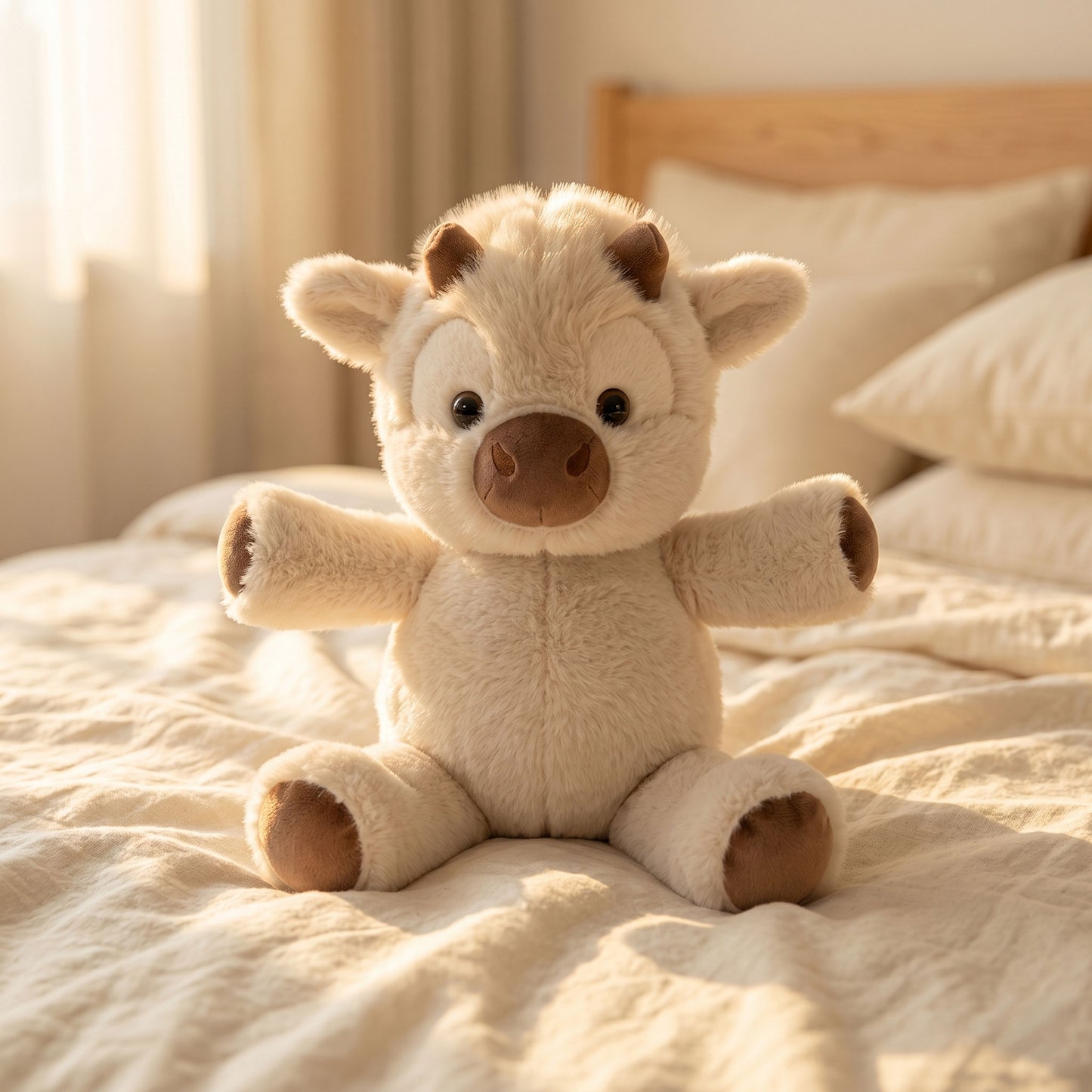 Coorie - Running Cow Plush Toy