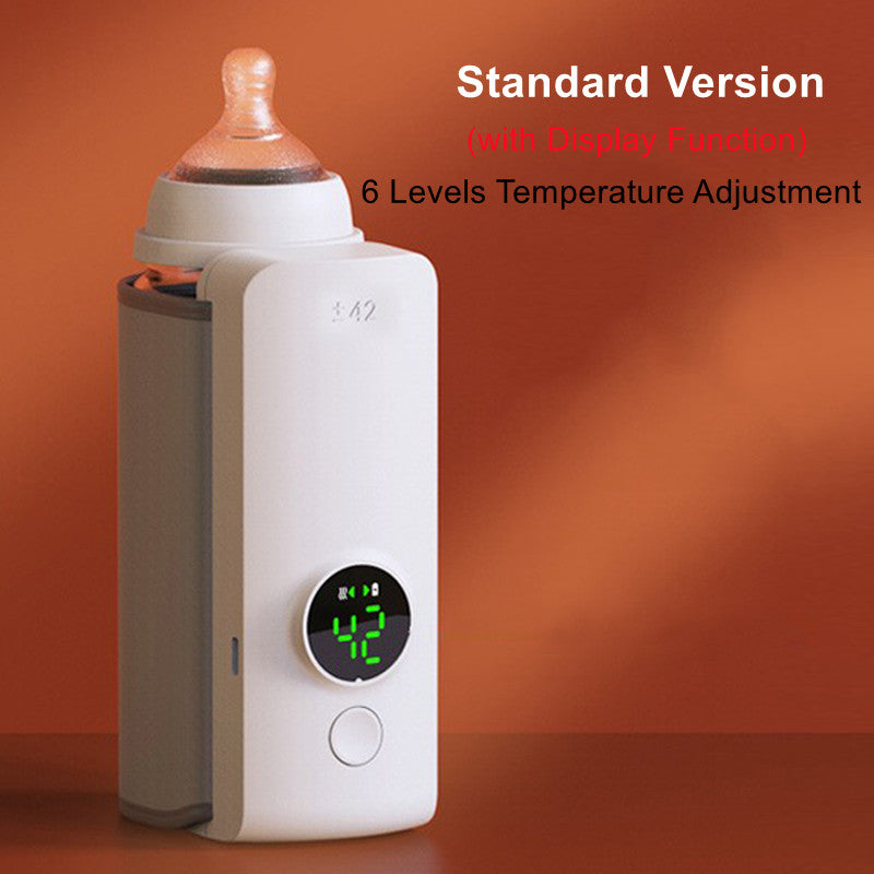 WarmGo™ Portable Wireless Baby Bottle Warmer