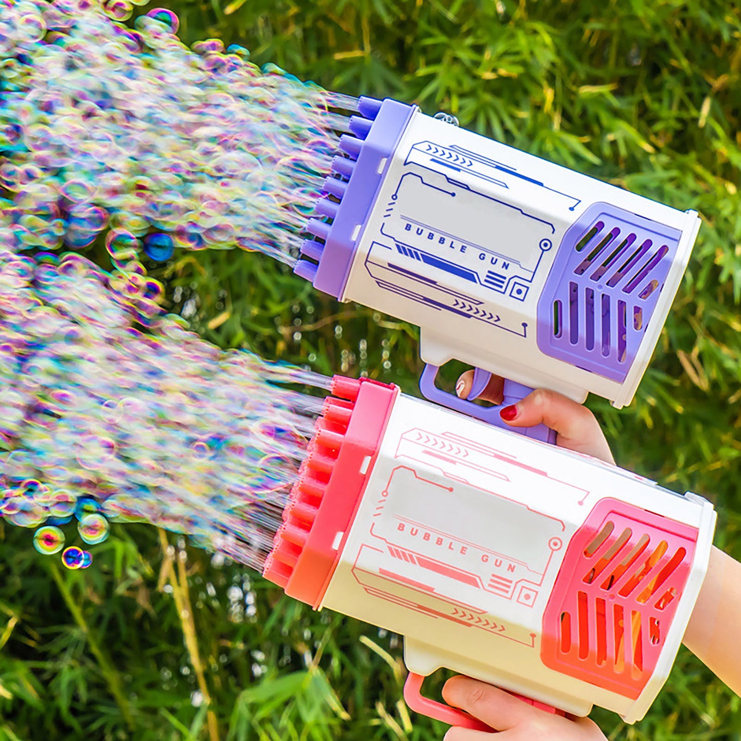 69-Hole Rocket Bubble Blaster