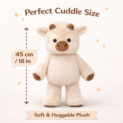 Coorie - Running Cow Plush Toy