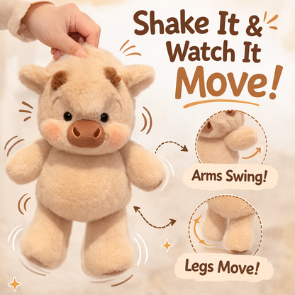Coorie - Running Cow Plush Toy